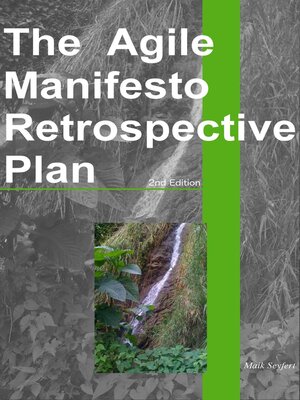 cover image of The Agile Manifesto Retrospective Plan